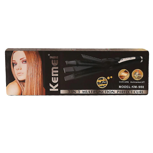 Kemei KM 987 3 in 1 Straightener