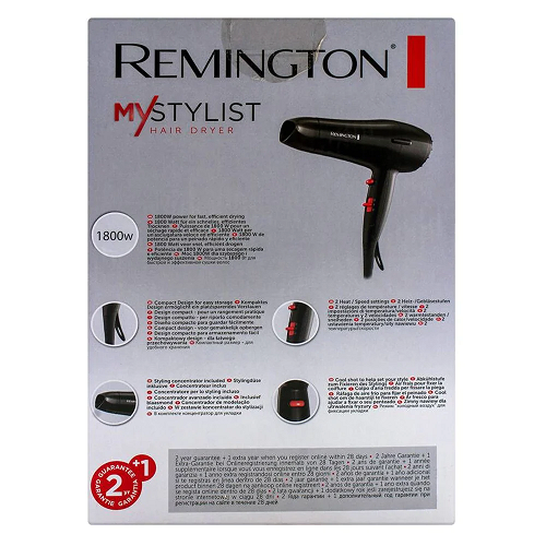 Remington My Stylist Hair Dryer 1800