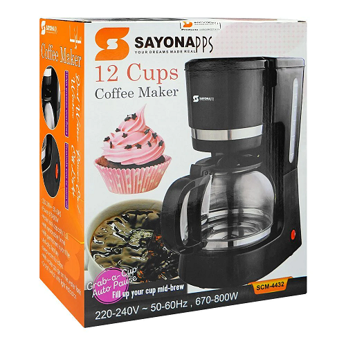 Sayona 12 Cups Coffee Maker