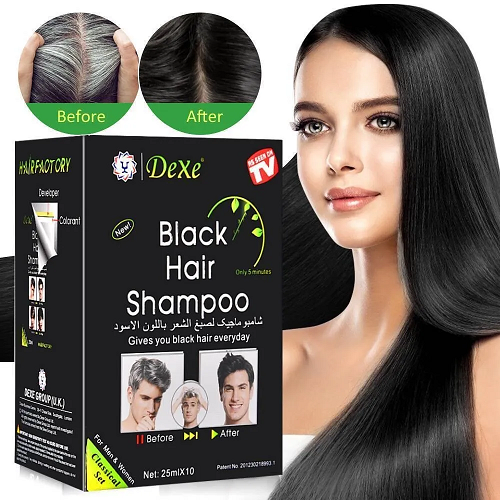 Dexe Black Hair Shampoo 25ml
