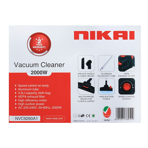 Nikai Vacuum Cleaner 2000W