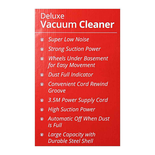 Deluxe Vacuum Cleaner WF 3669