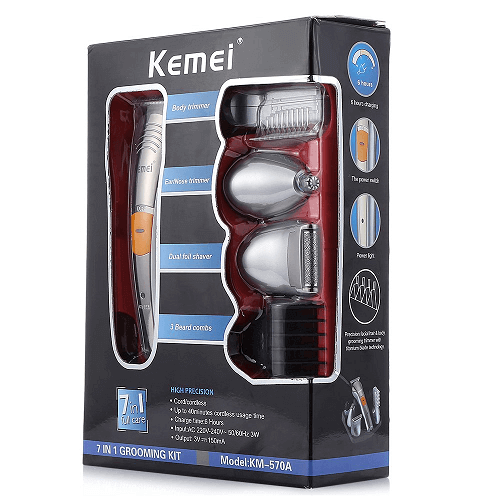 Kemei 7 in 1 Grooming Kit KM 570