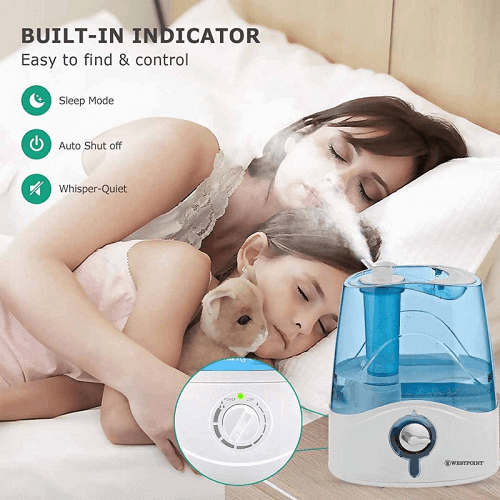 West Point Ultrasonic Room Humidifier